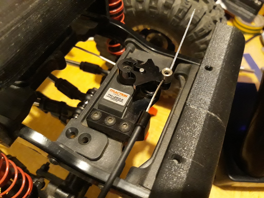 Astuces et reglages du Traction Hobby Cragsman et de sa radiocommande 126
