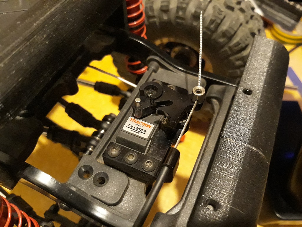 Astuces et reglages du Traction Hobby Cragsman et de sa radiocommande 127