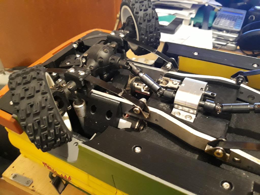 Dodge A100 4x4 - Pont SDI et trans axial 074