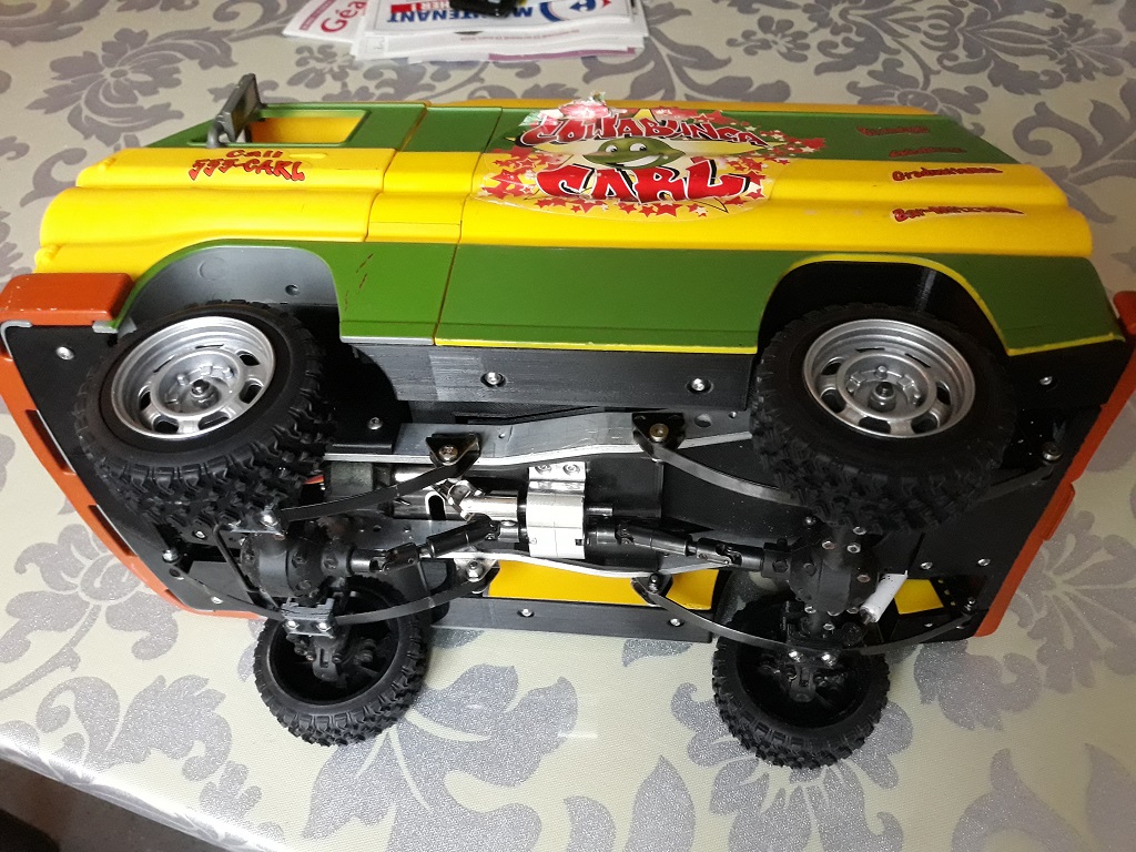 Dodge A100 4x4 - Pont SDI et trans axial 089